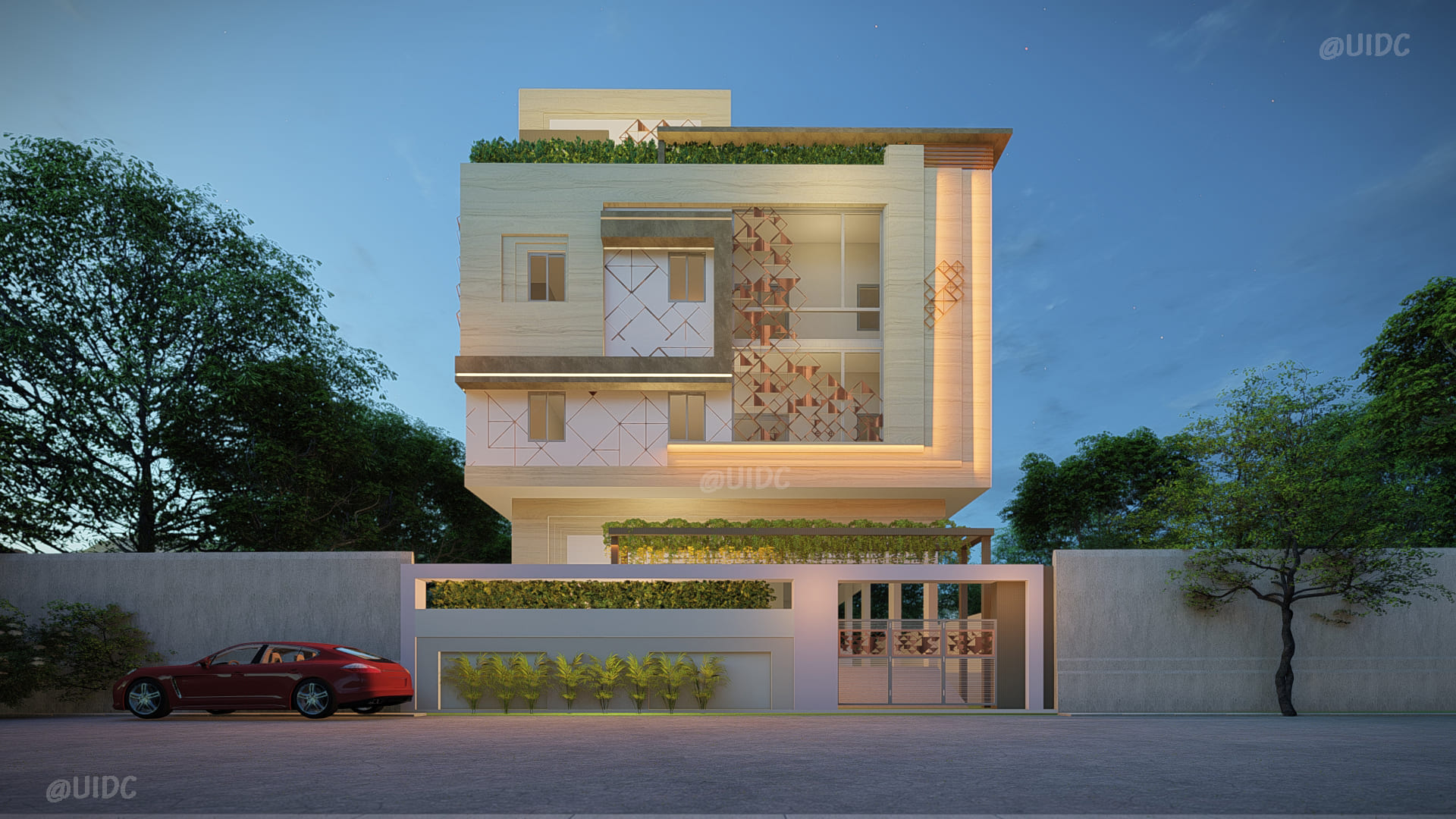 Mrs.Vijayaraj Elevation Design